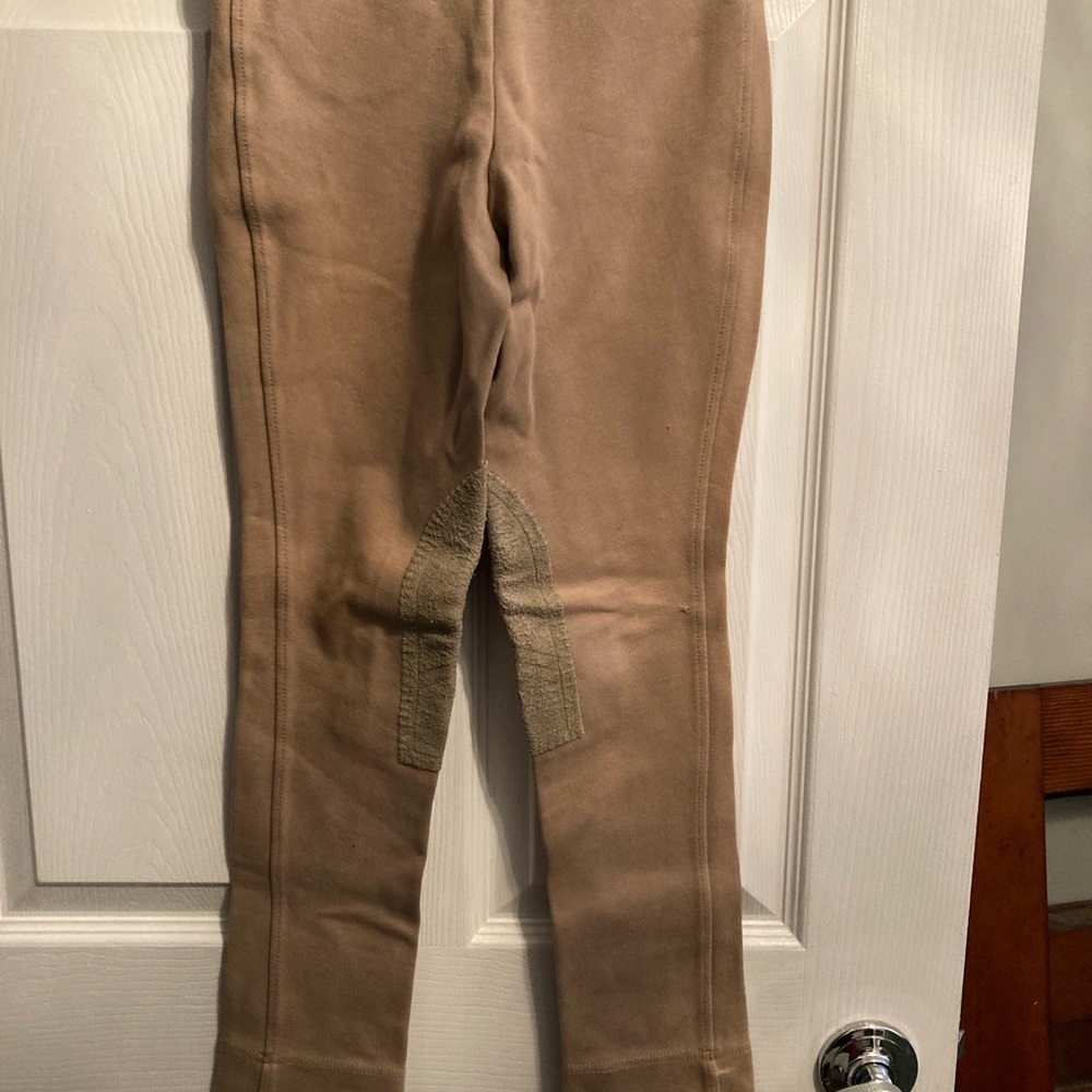 Kids Tan Riding Pants size 10 child
